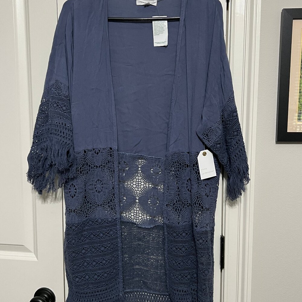 Coco + Jaimeson duster sweater brand new with tags